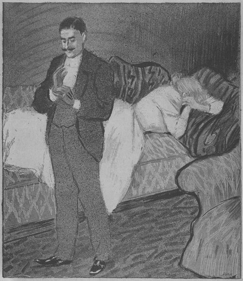 Steinlen, Theophile Alexandre: Gil Blas, Titel nicht zuzuordnen