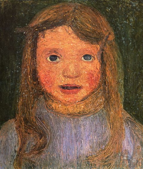 Modersohn-Becker, Paula: Kopf eines kleinen M�dchens (Elsbeth)