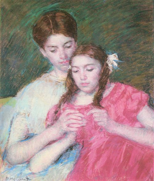 Cassatt, Mary: Der H�kelunterricht