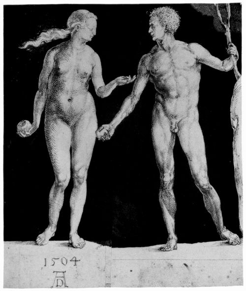 D�rer, Albrecht: Adam und Eva