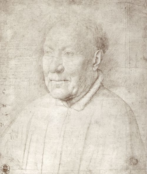 Eyck, Jan van: Portr�t des Kardinals Albergati
