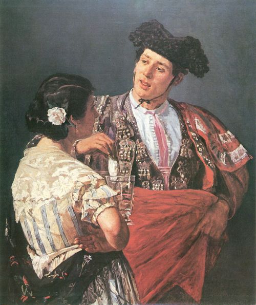 Cassatt, Mary: Toreros und junges M�dchen