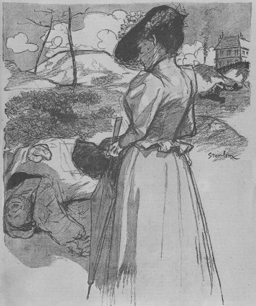 Steinlen, Theophile Alexandre: Gil Blas, Titel nicht zuzuordnen