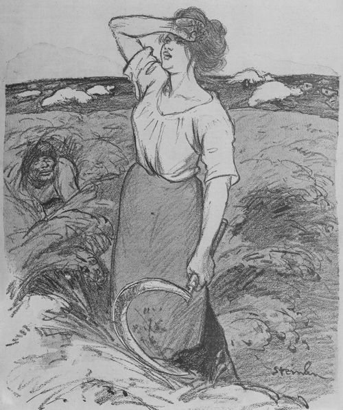 Steinlen, Theophile Alexandre: Gil Blas, Titel nicht zuzuordnen