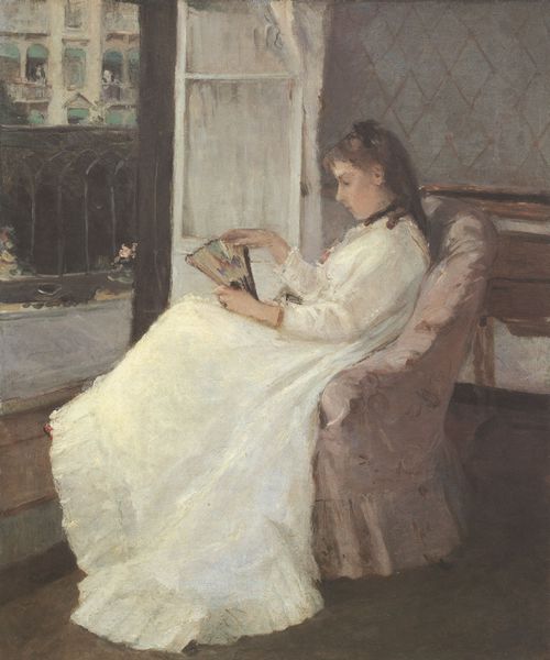 Morisot, Berthe: Die Schwester der K�nstlerin an einem Fenster