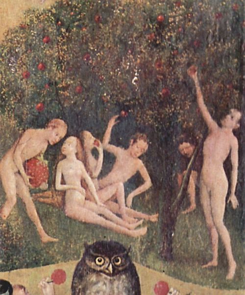Bosch, Hieronymus: Der Garten der L�ste, Mitteltafel: Der Garten der L�ste, Detail