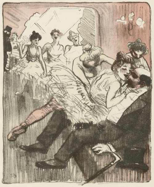 Steinlen, Theophile Alexandre: Unentgeltliches Schauspiel I