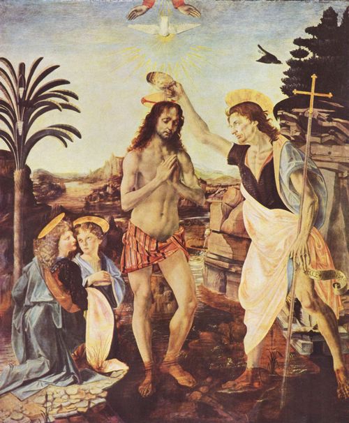 Leonardo da Vinci: Die Taufe Christi