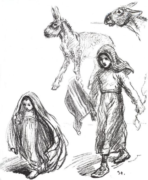 Steinlen, Theophile Alexandre: Titel nicht zuzuordnen