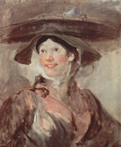 Hogarth, William: Das Krabbenm�dchen