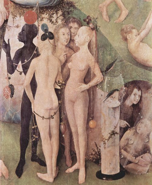 Bosch, Hieronymus: Der Garten der L�ste, Mitteltafel: Der Garten der L�ste, Detail