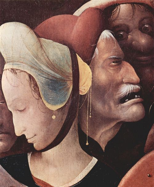 Bosch, Hieronymus: Die Kreuztragung Christi, Detail