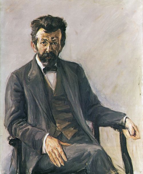 Liebermann, Max: Bildnis des Dichters