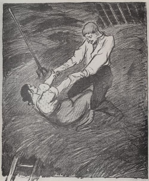 Steinlen, Theophile Alexandre: Gil Blas, Titel nicht zuzuordnen