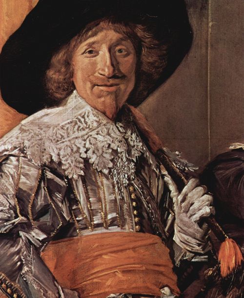 Hals, Frans: Die Kompanie des Reynier Real, Detail: Kopf eines Sch�tzen
