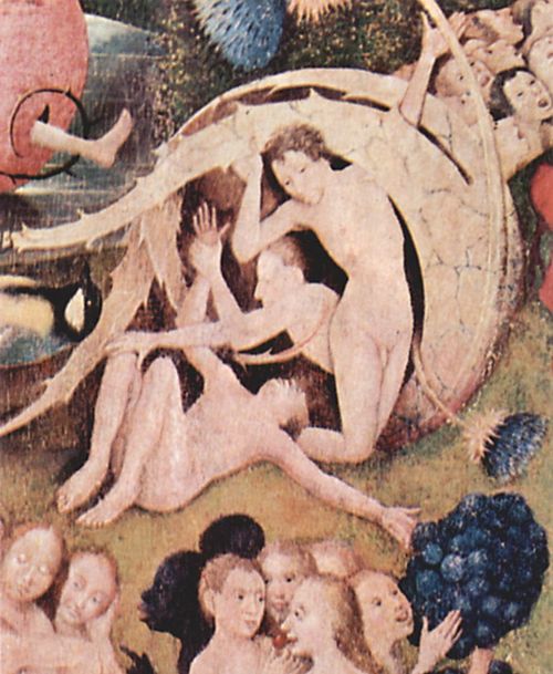 Bosch, Hieronymus: Der Garten der L�ste, Mitteltafel: Der Garten der L�ste, Detail