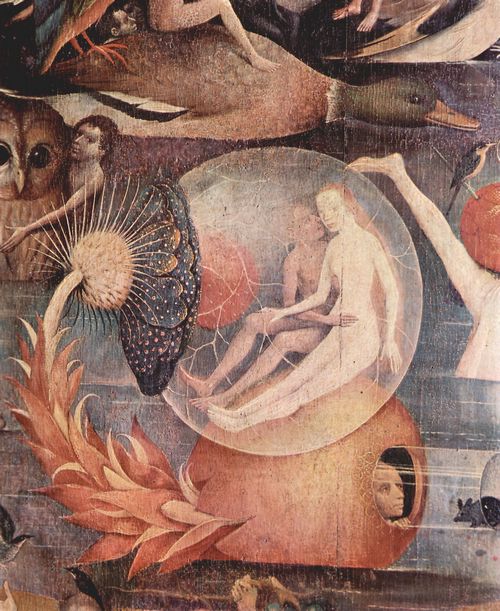 Bosch, Hieronymus: Der Garten der L�ste, Mitteltafel: Der Garten der L�ste, Detail