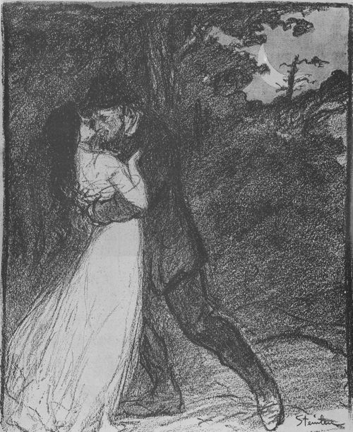 Steinlen, Theophile Alexandre: Gil Blas, Titel nicht zuzuordnen