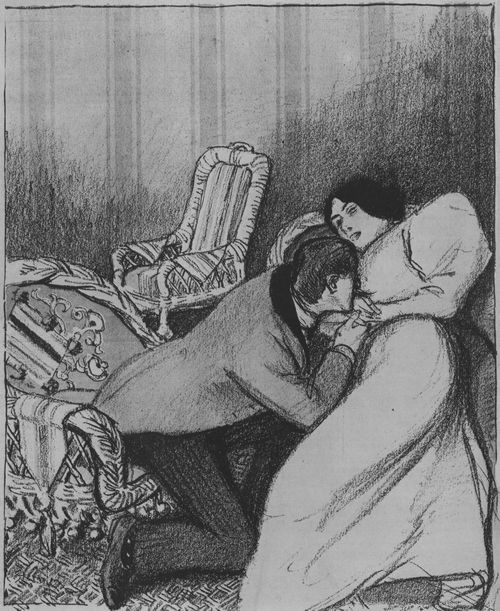 Steinlen, Theophile Alexandre: Gil Blas, Titel nicht zuzuordnen