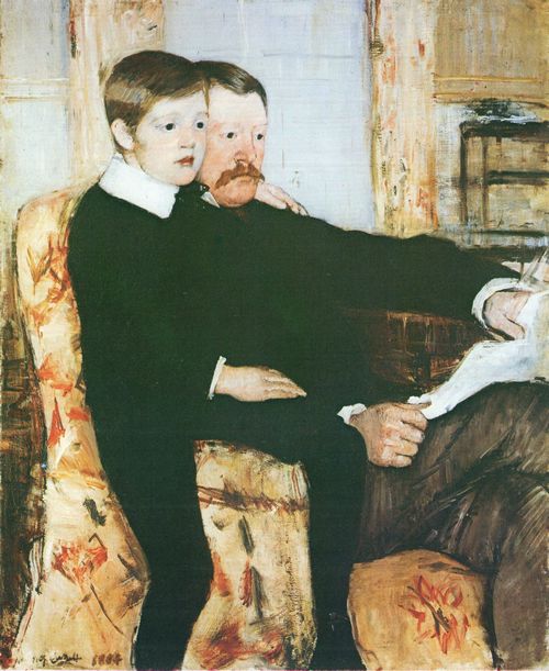 Cassatt, Mary: Alexander J. Cassat und sein Sohn Robert Kelso Cassat