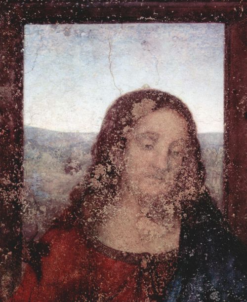 Leonardo da Vinci: Das Abendmahl, Detail