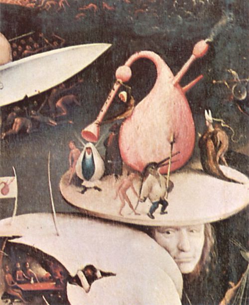 Bosch, Hieronymus: Der Garten der L�ste, rechter Fl�gel: Die H�lle, Detail