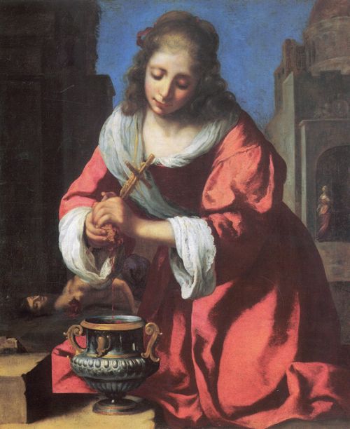 Vermeer van Delft, Jan: Sankt Praxedis