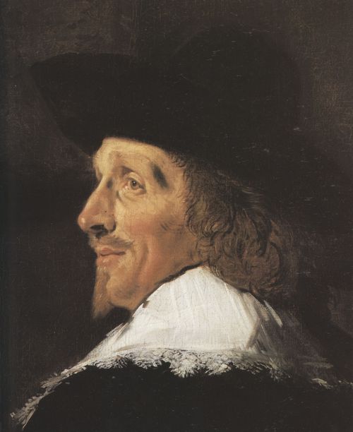 Hals, Frans: Gruppenportr�t der Regenten des St. Elisabeth Hospiz von Haarlem, Detail