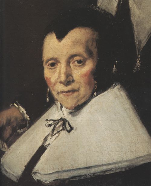 Hals, Frans: Gruppenportr�t der Regentinnen des Altfrauenhospizes in Haarlem, Detail