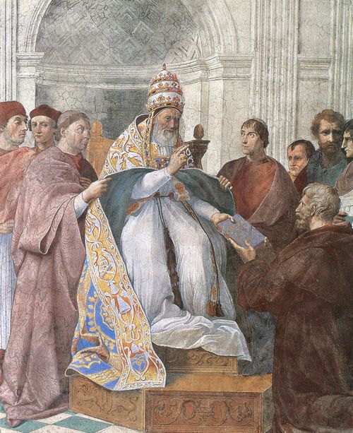 Raffael: Gregor IX. erkennt die Dekretalien an