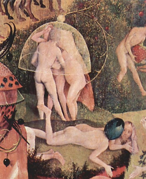 Bosch, Hieronymus: Der Garten der L�ste, Mitteltafel: Der Garten der L�ste, Detail