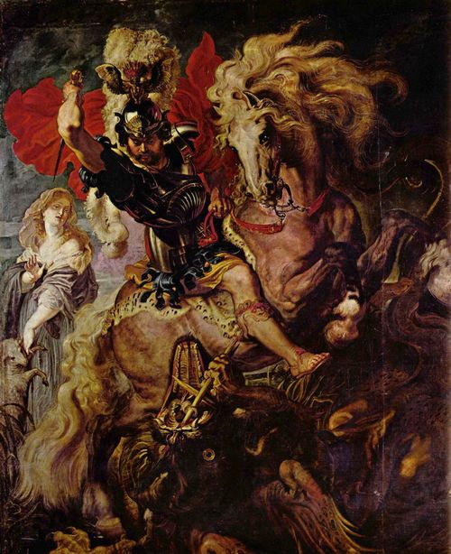 Rubens, Peter Paul: Der Lanzenstich, Detail