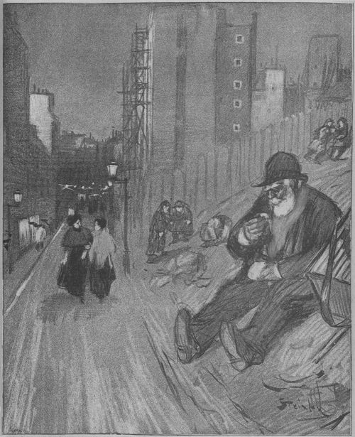 Steinlen, Theophile Alexandre: Gil Blas, Titel nicht zuzuordnen