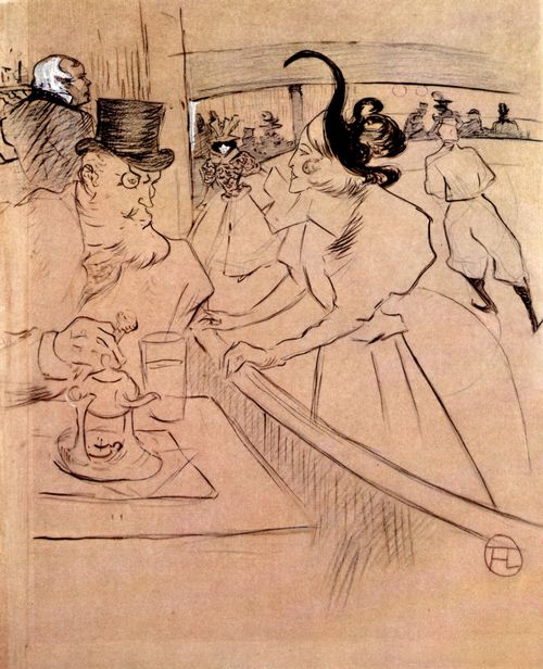 Toulouse-Lautrec, Henri de: Im Eispalast: Eine Berufssch�nheit