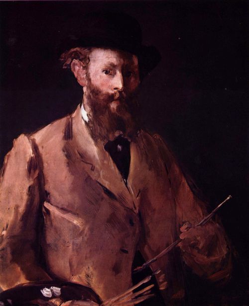 Manet, Edouard: Selbstportr�t mit Palette