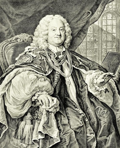 Hogarth, William: Portr�t des Bischof Hoadly