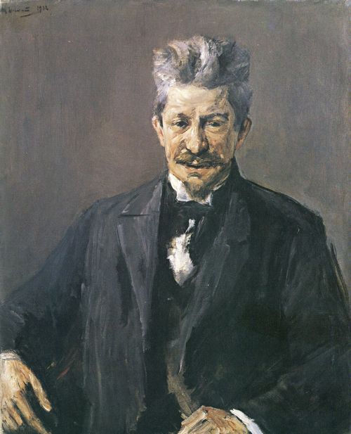 Liebermann, Max: Bildnis des D�nischen Literaturhisorikers Georg Brandes