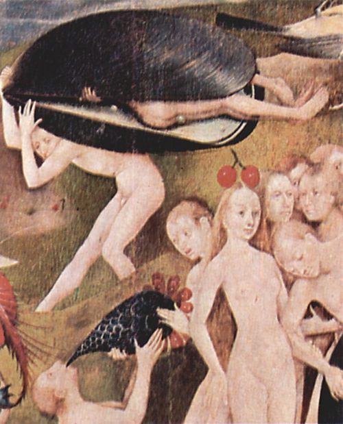 Bosch, Hieronymus: Der Garten der L�ste, Mitteltafel: Der Garten der L�ste, Detail