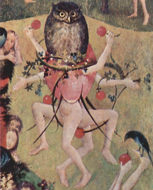 Bosch, Hieronymus: Der Garten der L�ste, Mitteltafel: Der Garten der L�ste, Detail
