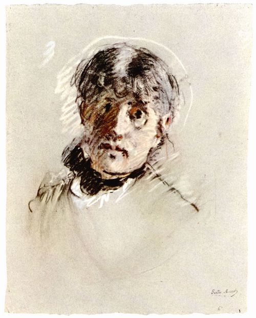 Morisot, Berthe: Selbstportr�t