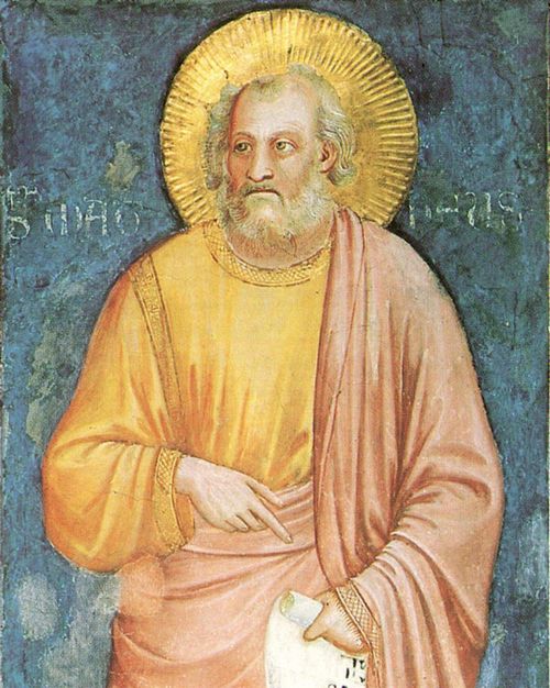Giotto di Bondone: Fresken in der Kirche San Francesco in Assisi, Szene: Matth�us