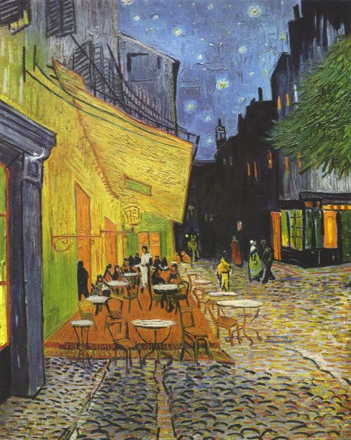 Gogh, Vincent Willem van: Caf�terasse bei Nacht
