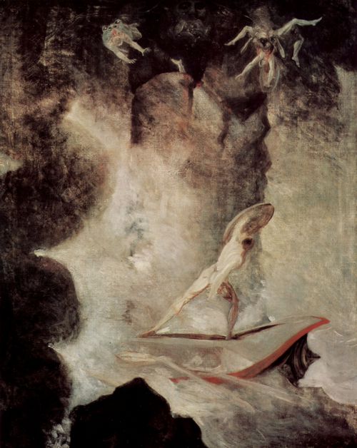 F�ssli, Johann Heinrich: Odysseus vor Scilla und Charybdis