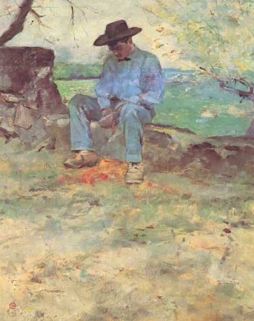 Toulouse-Lautrec, Henri de: Der junge Routy in C�leyran