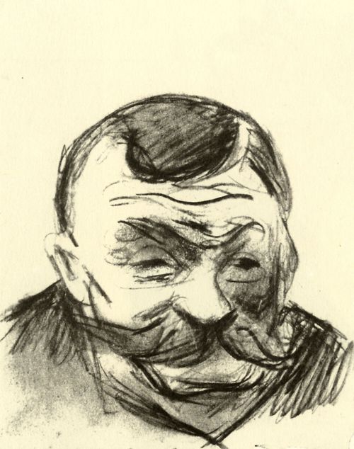 Zille, Heinrich: M�nnerkopf