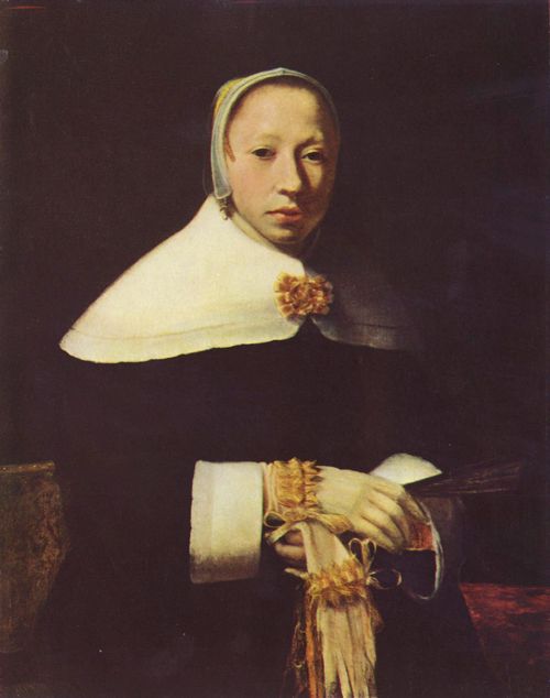 Vermeer van Delft, Jan: Frauenportr�t