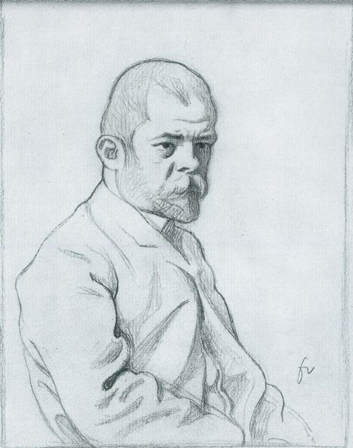 Vallotton, F�lix: Bildnis des Kunsth�ndlers Ambroise Vollard