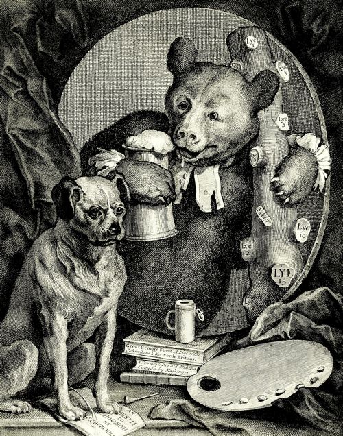 Hogarth, William: Der Kraftmeier