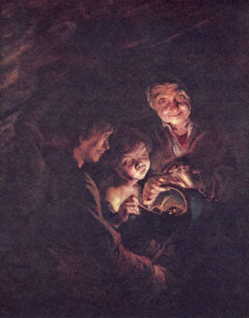 Rubens, Peter Paul: Alte mit dem Kohlenbecken