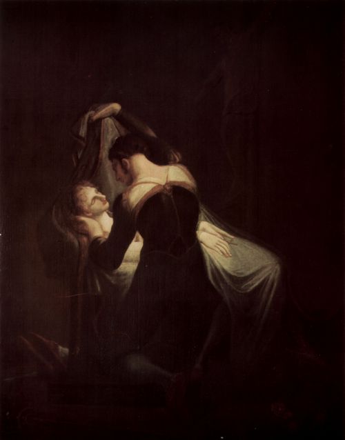F�ssli, Johann Heinrich: Romeo am Totenbett der Julia